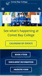 Mobile Screenshot of cometbaycollege.wa.edu.au