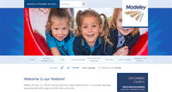 Desktop Screenshot of madeleyprimary.wa.edu.au