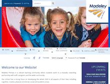 Tablet Screenshot of madeleyprimary.wa.edu.au