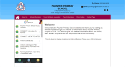 Desktop Screenshot of poynterps.wa.edu.au