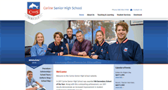 Desktop Screenshot of carinehs.wa.edu.au