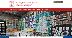 Desktop Screenshot of beverleydhs.wa.edu.au