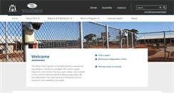 Desktop Screenshot of oics.wa.gov.au