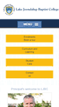 Mobile Screenshot of ljbc.wa.edu.au