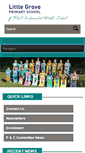 Mobile Screenshot of littlegroveps.wa.edu.au