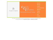 Tablet Screenshot of cci.health.wa.gov.au