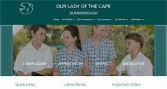 Desktop Screenshot of ladyofcape.wa.edu.au