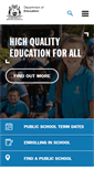 Mobile Screenshot of education.wa.edu.au
