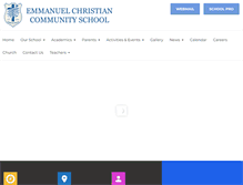 Tablet Screenshot of eccs.wa.edu.au