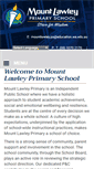 Mobile Screenshot of mountlawleyps.wa.edu.au