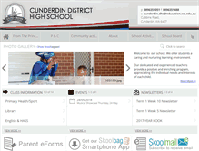 Tablet Screenshot of cunderdindhs.wa.edu.au
